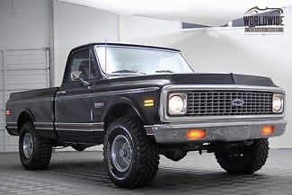 1972 chevrolet c10 super cheyenne full restoration 4x4 short box cst