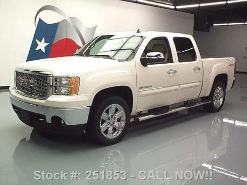 2013 gmc sierra slt crew 4x4 nav rear can 20&#034; wheels 7k texas direct auto