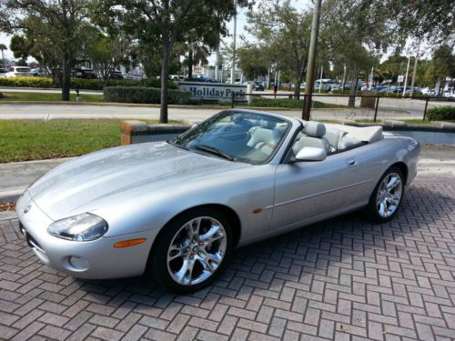 2003 jaguar xk8 base convertible 2-door 4.2l 66k miles 19&#034; wheels florida.