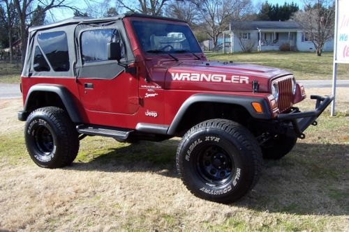 1998 jeep wrangler sport sport utility 2-door 4.0l