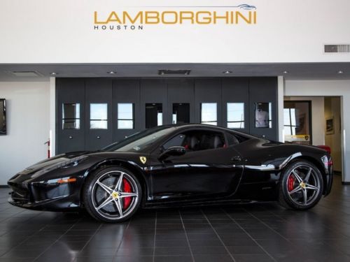 2012 ferrari 458 italia nav ipod 20 wheels daytona seats recaro sensors jbl