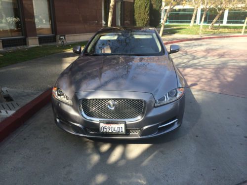 2011 jaguar xjl, grey ext,tan int vin: sajwa2gb9blv06309 sedan 4 dr 5.0l v8