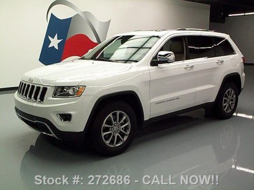 2014 jeep grand cherokee ltd sunroof nav htd seats 18k texas direct auto