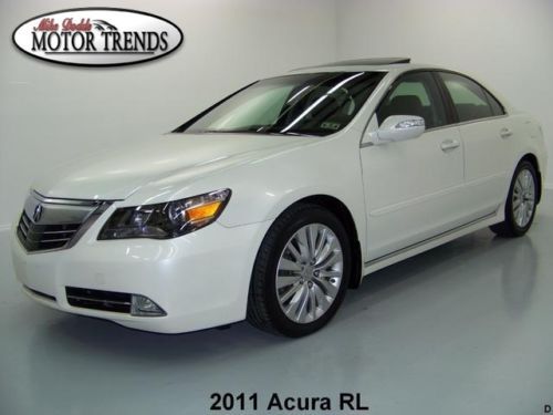 2011 acura rl awd tech pkg navigation rearcam roof leather heated ac seats 36k