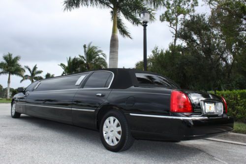 2004 lincoln 120&#034; stretch limo black