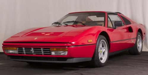 1986 ferrari 328 gts california car red/tan