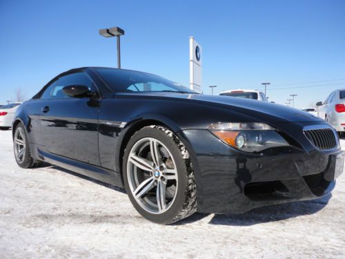 M6 convertible smg automatic black sapphire carbon fiber head-up carfax clean