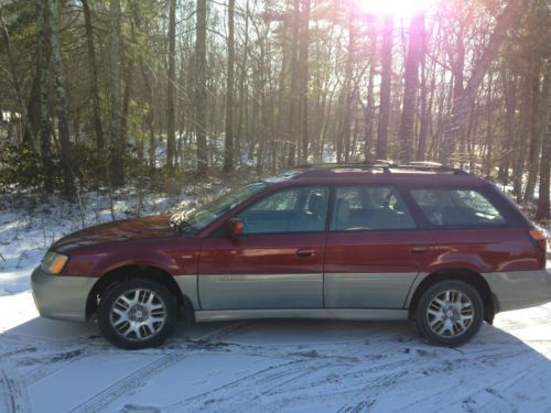 2002 subaru outback vdc wagon 4-door 3.0l