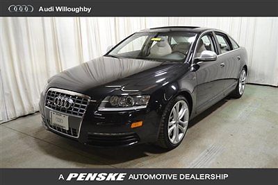 2011 audi s6 5.2 v10 prestige sedan certified