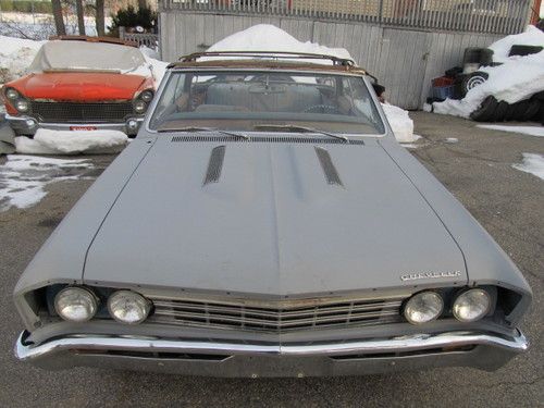 1967 chevrolet  chevelle malibu convertible project car