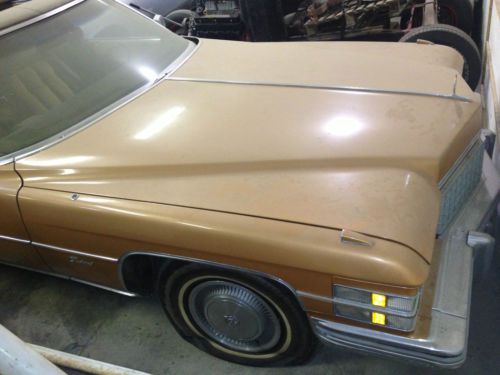 1974 cadillac fleetwood 60 talisman - very rare and only 54,000 miles