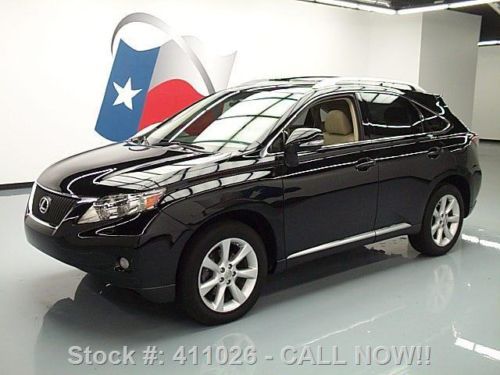 2011 lexus rx350 leather sunroof nav rear cam hud 25k texas direct auto