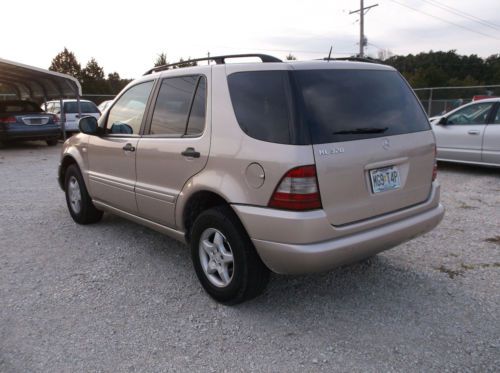 2001 mercedes-benz ml320 base sport utility 4-door 3.2l