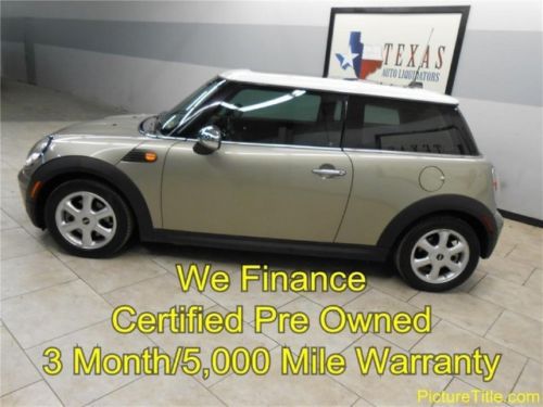 07 cooper pano sunroof leather heated seats certified warranty we finance texas
