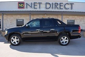 10 black chevy htd leather nav sunroof camera power carfax net direct auto texas