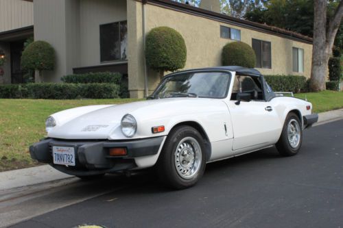 1979 triumph spitfire convertible, gorgeous low mileage california car overdrive