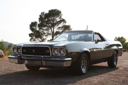 1973 ford ranchero 500 5.8l 351 cleveland, california car!