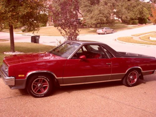 1985 chevrolet el camino conquista standard cab pickup 2-door 5.0l