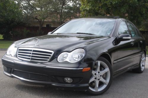 2007 mercedes c230 2.5l v6 aut trans, sport sedan, clean title, no reserve.