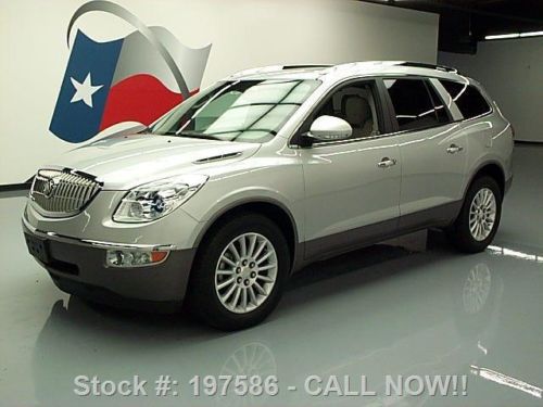 2011 buick enclave cxl awd dual sunroof nav dvd 27k mi texas direct auto