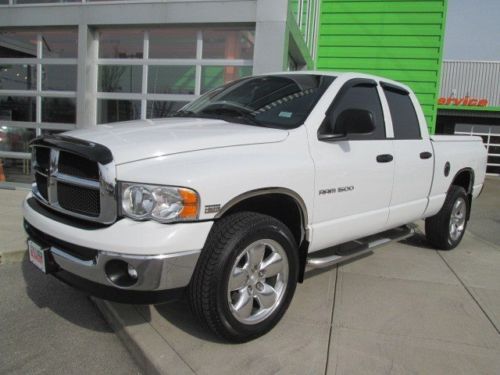 Hemi white ram crew cab 4x4 v8 20 wheels loaded pickup truck we finance 4wd