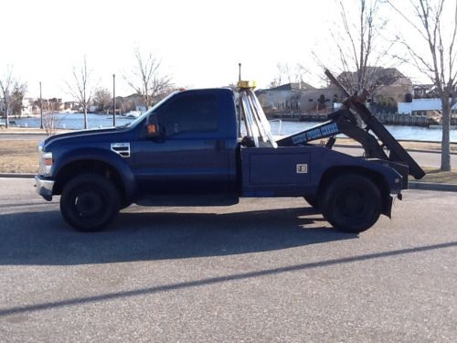 2008 ford f450  wrecker tow truck self loader vulcan 810 no reserve