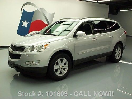 2010 chevy traverse awd 7-pass sunroof leather nav 39k texas direct auto