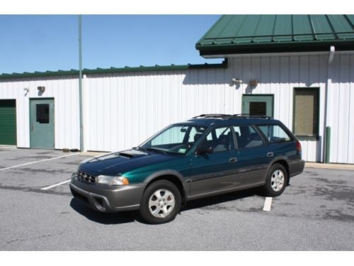 1998 subaru legacy outback automatic 4-door wagon non smoker no reserve cd a/c