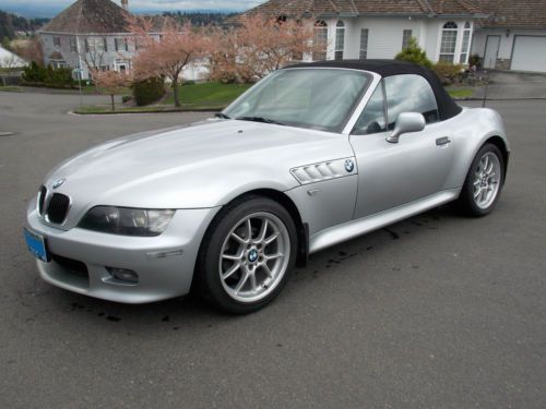 2000 bmw z3 2.8 roadster - titanium silver