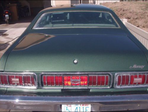 1975 mercury cougar xr-7 hardtop 2-door 7.5l