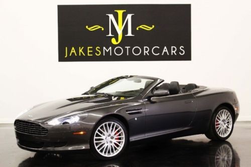 2009 aston martin db9 volante, grey/black, 1-owner, fresh service, pristine!