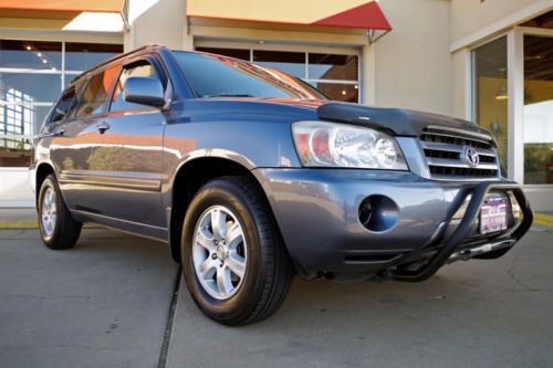 2005 toyota highlander, v6, leather, jbl audio, alloys, more!