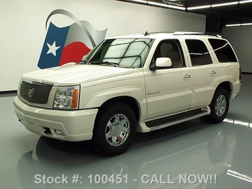 2006 cadillac escalade 7-pass htd leather sunroof 63k texas direct auto