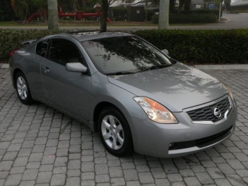 08 altima 2.5 s automatic coupe heated seats premium pkg 1 florida owner