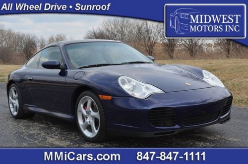 2003 porsche 911 carrera 4s awd  blue superb conditon 2004 2005 2006