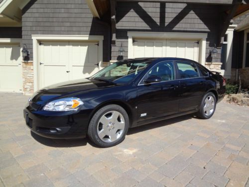 2008 chevrolet impala ss black on black with 420 miles since new!!