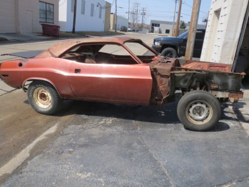1970 dodge challenger #s matching 340/automatic project