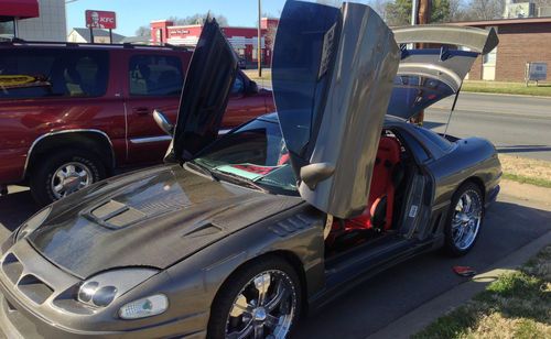 1994 mitsubishi 3000gt customized metallic gray - lambo door