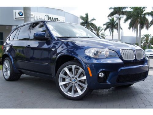 2011 bmw x5 5.0i bmw certified pre owned 1 owner clean carfax 3rd row florida