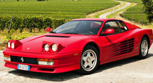 1985 ferrari testarossa base coupe 2-door 4.9l