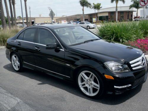 2012 mercedes-benz c250 base sedan 4-door 1.8l