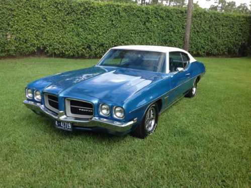 1972 pontiac lemans sport. model 21500 miles survivor original gem gto style int