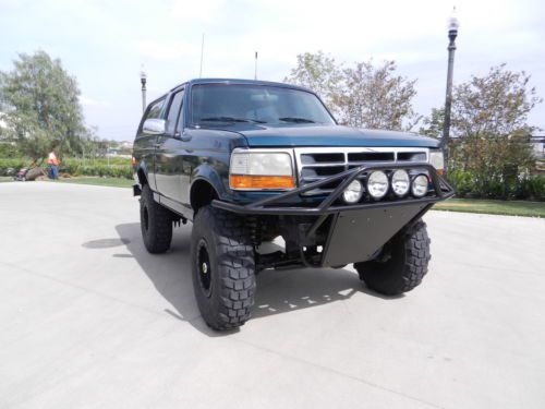 Low miles~9&#034; lift~monster truck~100% ca bronco~1994, 1993, 1992, 1991, 1996
