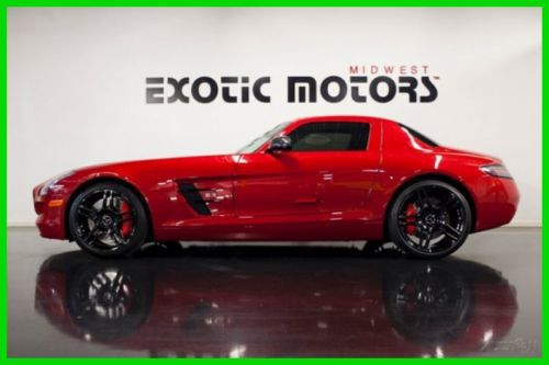 2013 mercedes benz sls amg gt lemans red on red/black, 2,389mi!!, only $174,888!