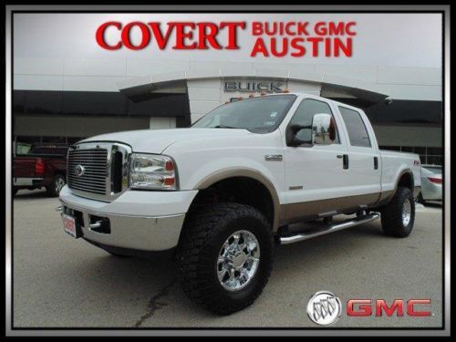 07 crew cab 1 ton lariat truck diesel fx4 4x4