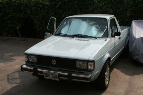 1981 vw rabbit caddy pickup truck diesel volkswagen caddy new 1.9l