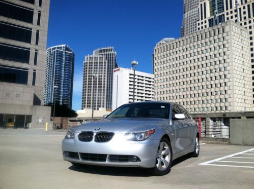 2007 bmw 530i  sedan 4-door 3.0l with autocheck report