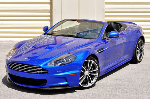 2011 aston martin dbs volante! low miles! $298764 msrp! warranty! fresh service!