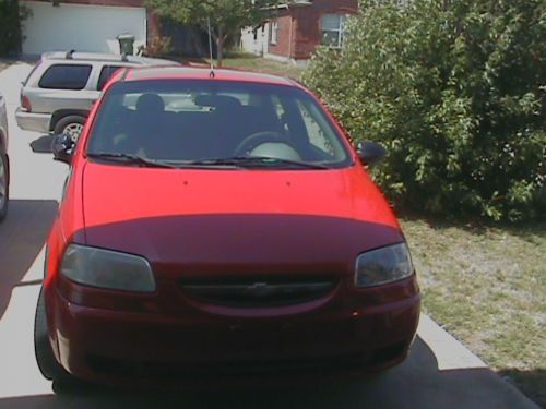 2005 chevrolet aveo ls sedan 4-door 1.6l