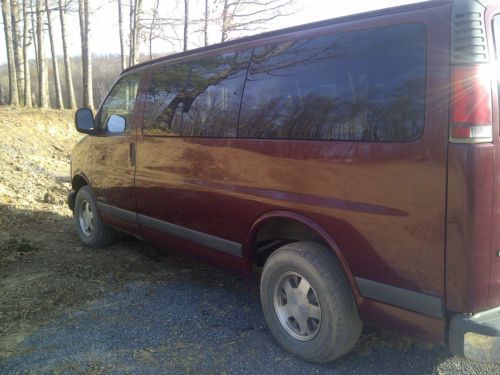 1999 chevrolet express 1500  passenger van